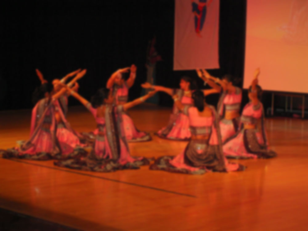 Folk dance performance