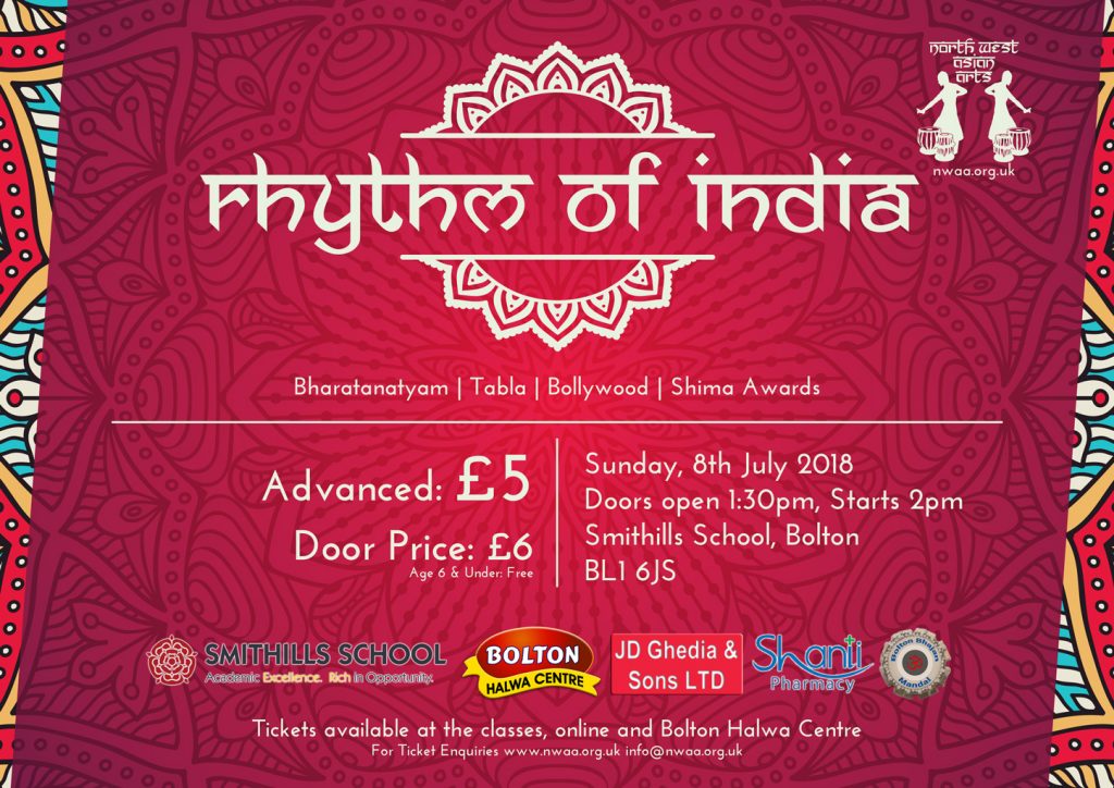 Rhythm of India 2018 Poster